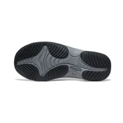 Men KEEN Slip-Ons<Men'S Kona Leather Flip-Flop | Steel Grey/Black