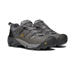 Men KEEN Work Boots & Shoes<Men'S Lansing Low (Steel Toe) | Magnet/Majolica Blue