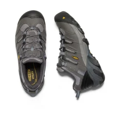 Men KEEN Work Boots & Shoes<Men'S Lansing Low (Steel Toe) | Magnet/Majolica Blue