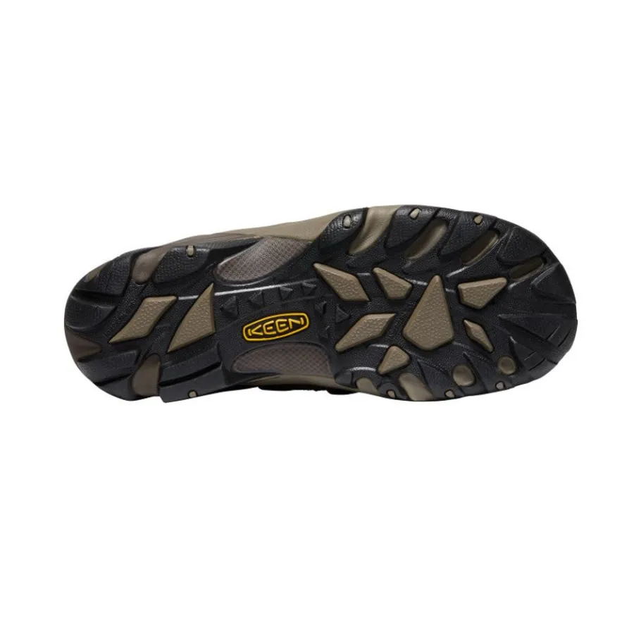 Men KEEN Work Boots & Shoes<Men'S Lansing Low (Steel Toe) | Cascade Brown/Fired Brick