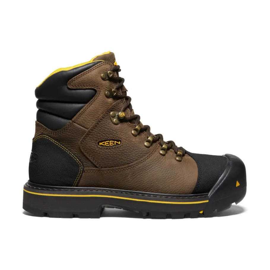Men KEEN Work Boots & Shoes<Men'S Milwaukee 6" (Steel Toe) | Slate Black
