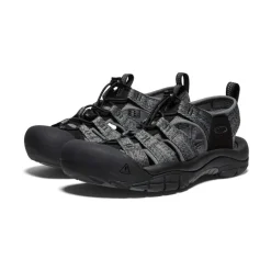 Men KEEN Sandals<Men'S Newport H2 | Black/Steel Grey