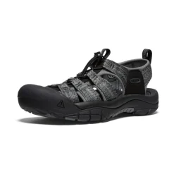 Men KEEN Sandals<Men'S Newport H2 | Black/Steel Grey