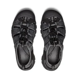 Men KEEN Sandals<Men'S Newport H2 | Black/Steel Grey