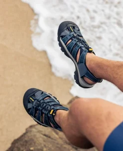 Men KEEN Sandals<Men'S Newport H2 | Magnet/Nasturtium