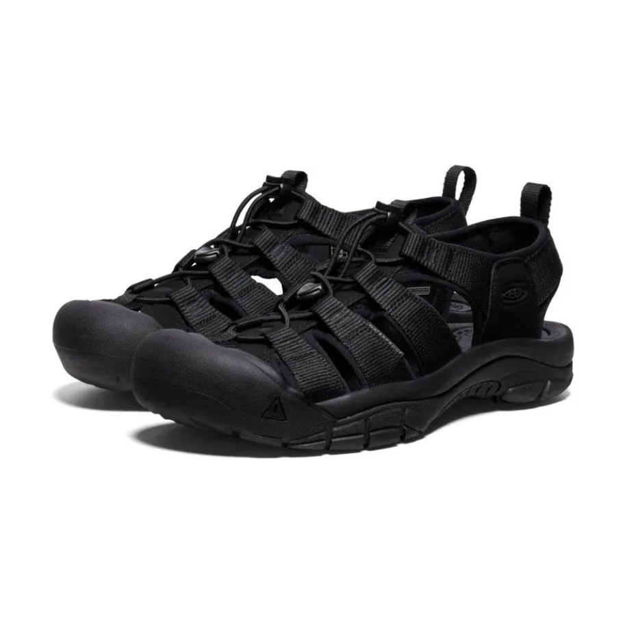Men KEEN Sandals<Men'S Newport H2 | Triple Black