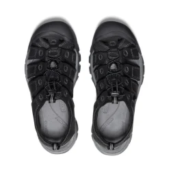 Men KEEN Sandals<Men'S Newport Leather | Black/Steel Grey