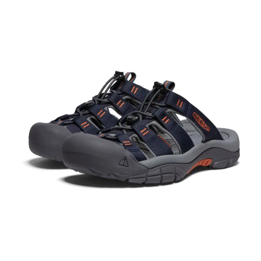 Men KEEN Slip-Ons<Men'S Newport Slide | Sky Captain/Bombay Brown