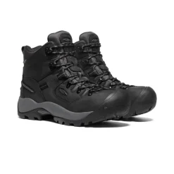 Men KEEN Work Boots & Shoes<Men'S Pittsburgh Energy 6" Waterproof Boot (Carbon Fiber Toe) | Black/Forged Iron
