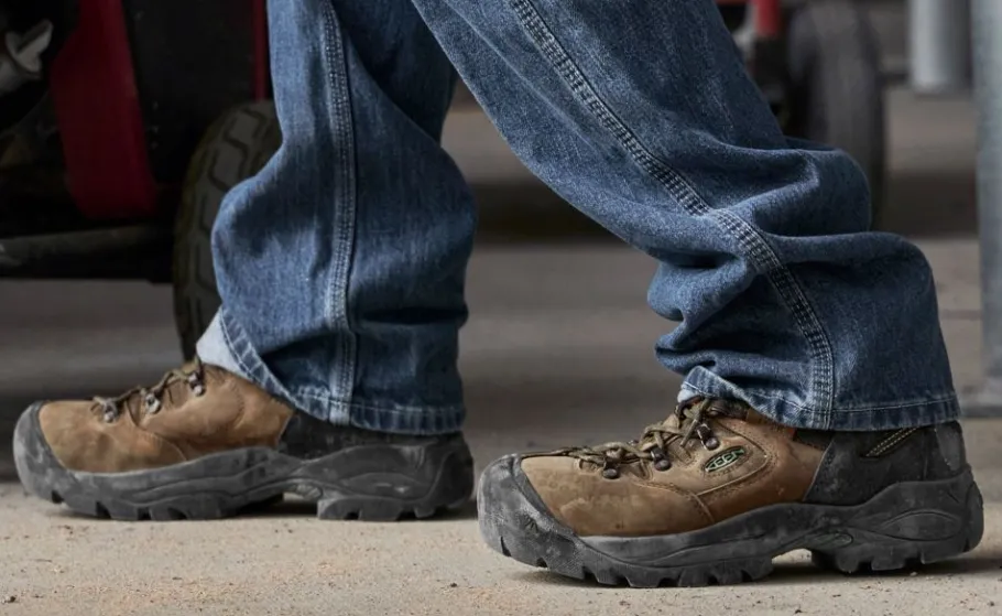 Men KEEN Work Boots & Shoes<Men'S Pittsburgh Energy 6" Waterproof Boot (Carbon Fiber Toe) | Cascade Brown/Greener Pastures