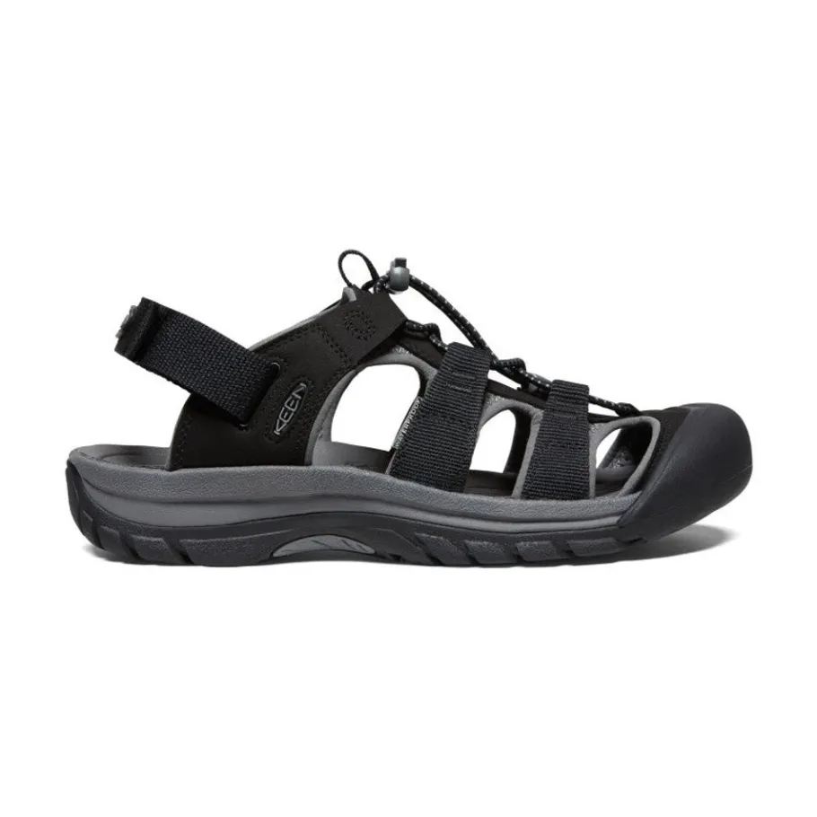 Men KEEN Sandals<Men'S Rapids H2 Sandal | Black/Steel Grey