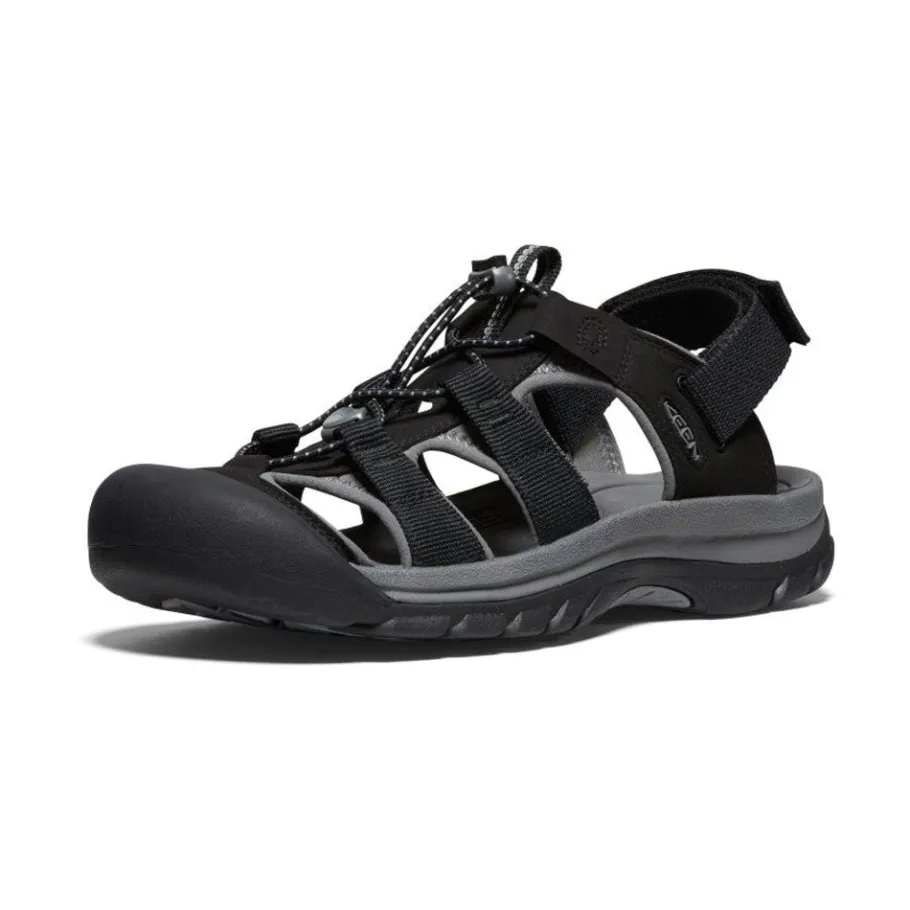Men KEEN Sandals<Men'S Rapids H2 Sandal | Black/Steel Grey