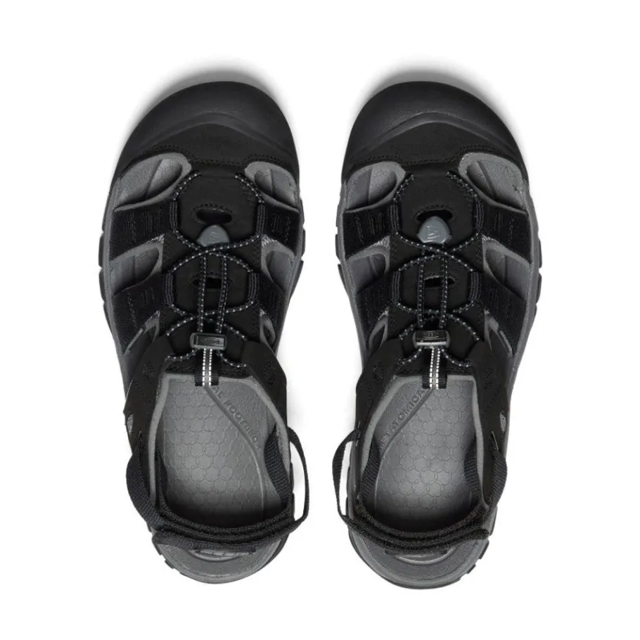 Men KEEN Sandals<Men'S Rapids H2 Sandal | Black/Steel Grey