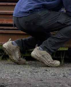 Men KEEN Work Boots & Shoes<Men'S Reno Kbf Waterproof (Carbon-Fiber Toe) | Brindle/Morel