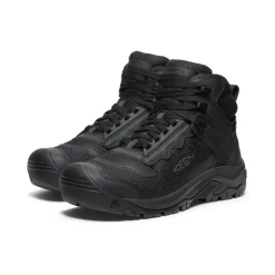 Men KEEN Work Boots & Shoes<Men'S Reno Kbf Waterproof Mid (Soft Toe) | Black/Black