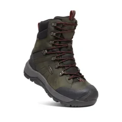 Men KEEN Boots<Men'S Revel Iv High Polar Waterproof Boot | Magnet/Red Carpet