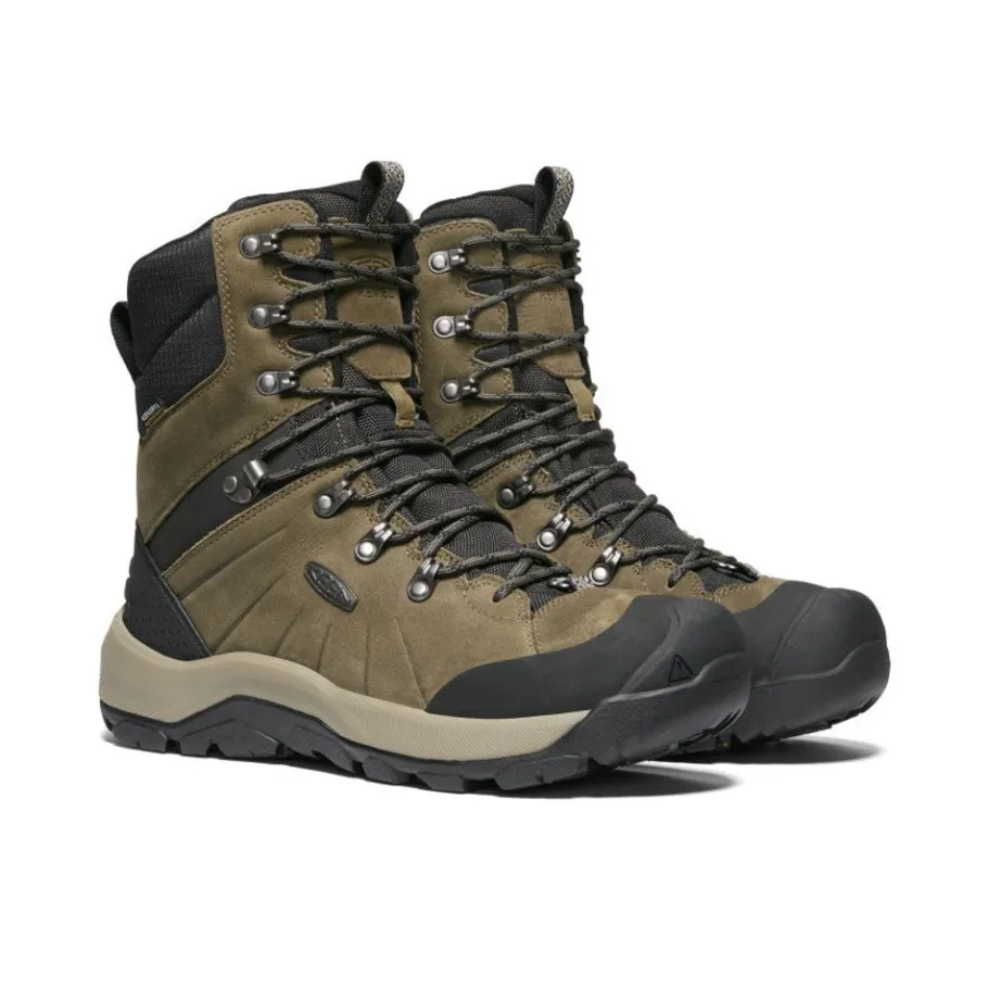 Men KEEN Boots<Men'S Revel Iv High Polar Waterproof Boot | Canteen/Black