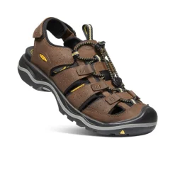 Men KEEN Sandals<Men'S Rialto | Bison/Black