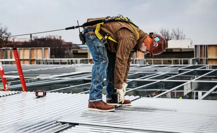 Men KEEN Work Boots & Shoes<Men'S San Jose 6" Boot (Aluminum Toe) | Gingerbread/Gum