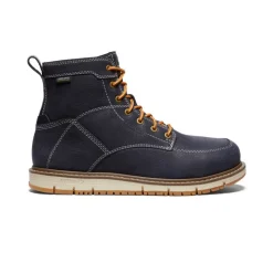 Men KEEN Work Boots & Shoes<Men'S San Jose 6" Waterproof Boot (Aluminum Toe) | Sky Captain/Star White