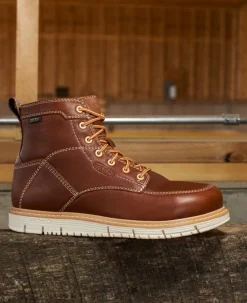 Men KEEN Work Boots & Shoes<Men'S San Jose 6" Waterproof Boot (Soft Toe) | Cascade Brown