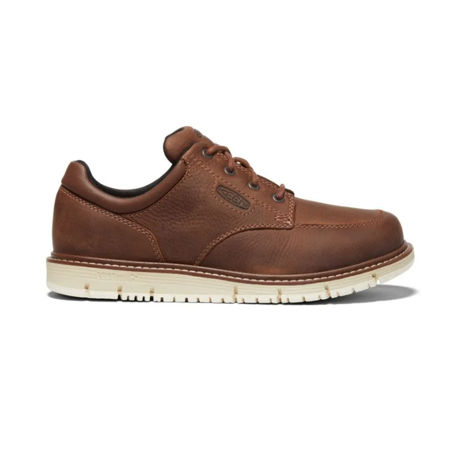 Men KEEN Work Boots & Shoes<Men'S San Jose Oxford (Soft Toe) | Gingerbread/Off White