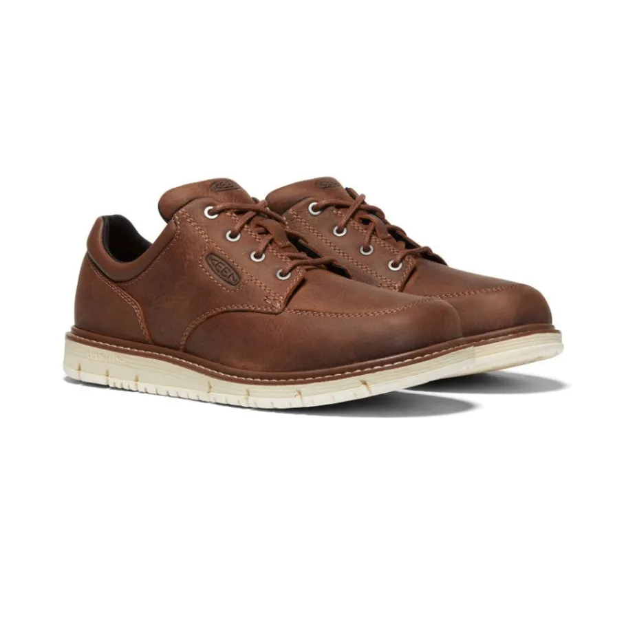 Men KEEN Work Boots & Shoes<Men'S San Jose Oxford (Soft Toe) | Gingerbread/Off White