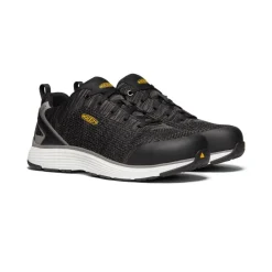 Men KEEN Work Boots & Shoes<Men'S Sparta Esd (Aluminum Toe) | Black/Grey Flannel
