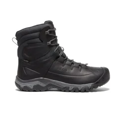 Men KEEN Boots<Men'S Targhee High Lace Waterproof Boot | Black/Raven