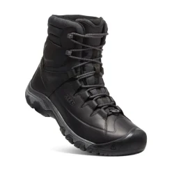Men KEEN Boots<Men'S Targhee High Lace Waterproof Boot | Black/Raven