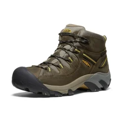 Men KEEN Boots<Men'S Targhee Ii Mid Waterproof Hiking Boots | Black Olive/Yellow