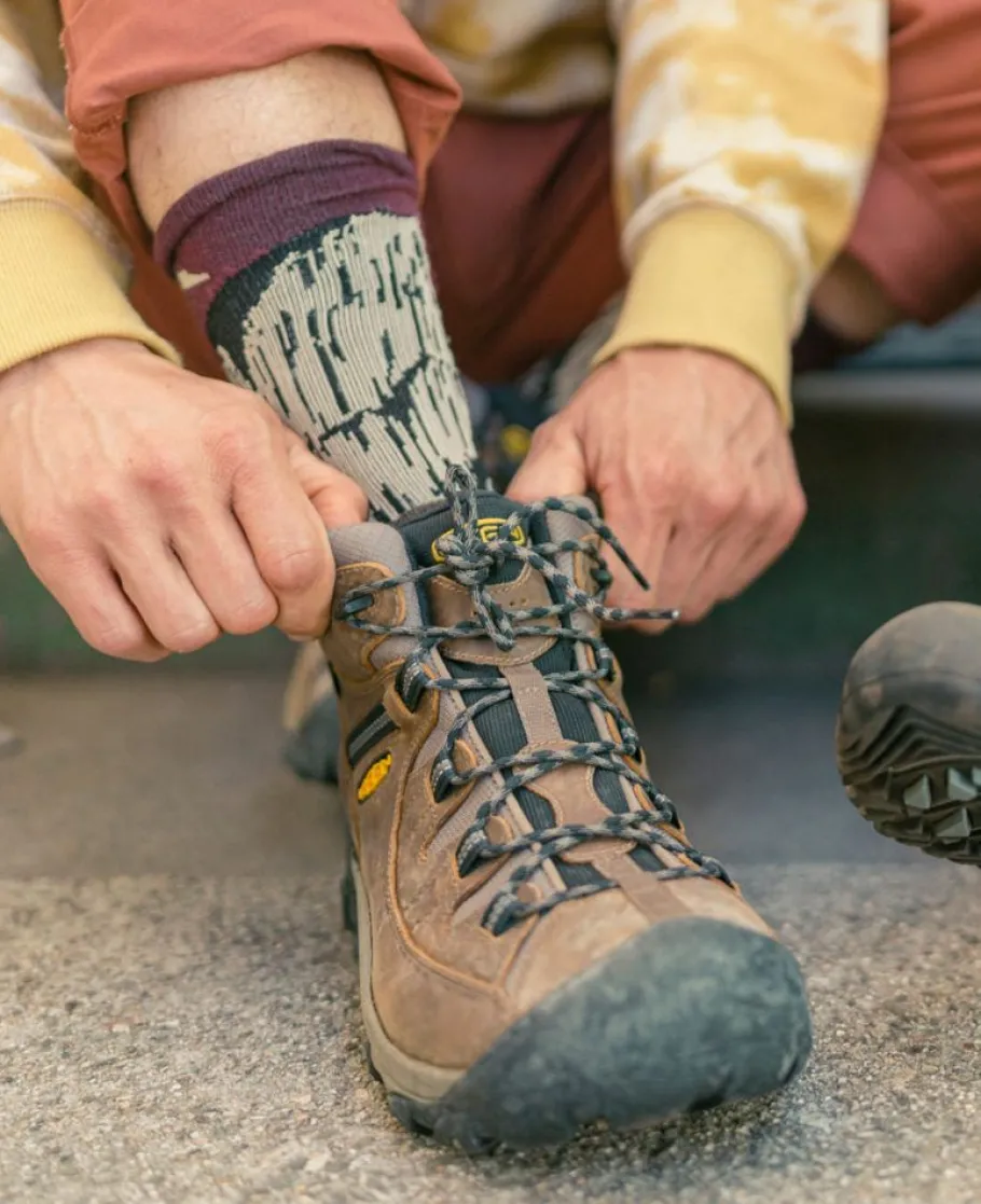 Men KEEN Boots<Men'S Targhee Ii Mid Waterproof Hiking Boots | Canteen/Dark Olive