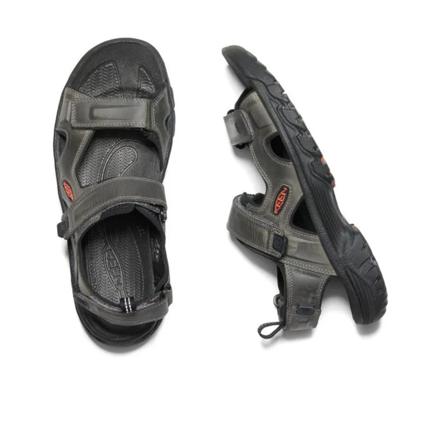 Men KEEN Sandals<Men'S Targhee Iii Open Toe Sandal | Grey/Black