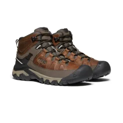 Men KEEN Boots<Men'S Targhee Iii Waterproof Mid | Chestnut/Mulch