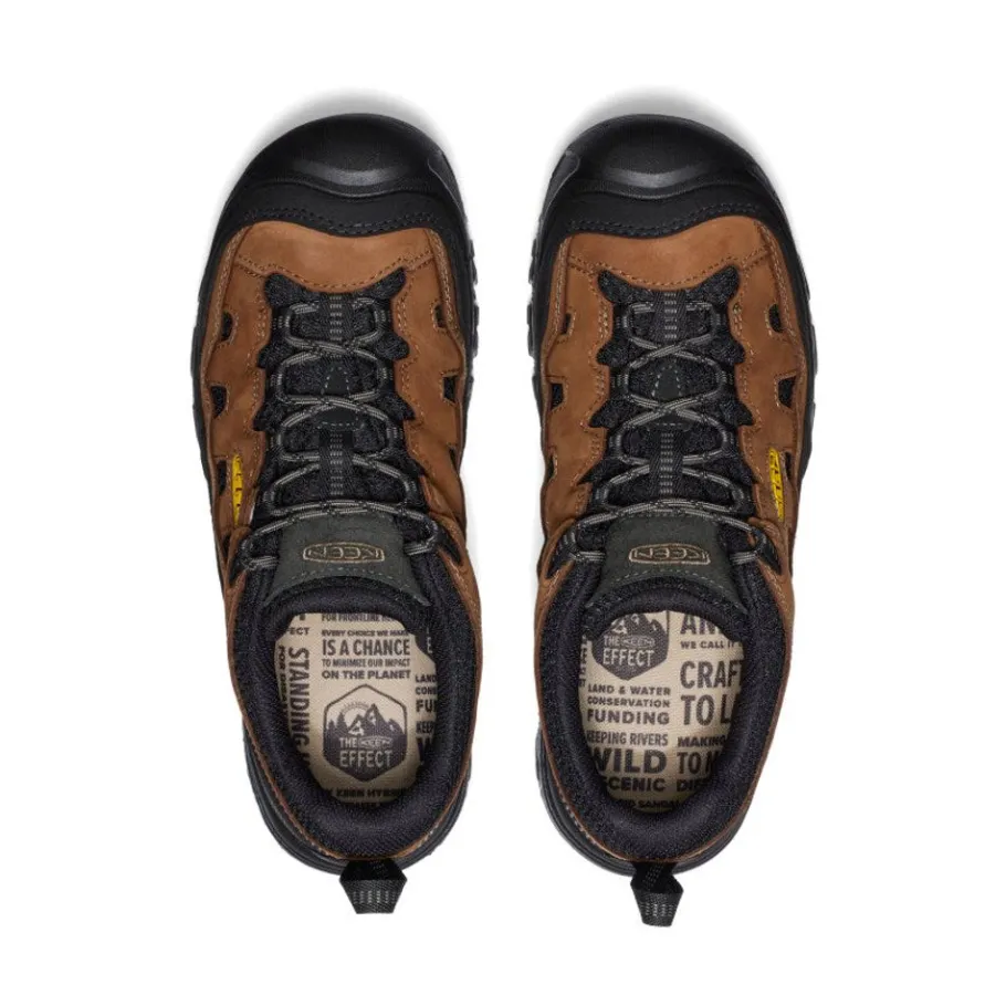 Men KEEN Shoes<Men'S Targhee Iv Vented Hiking Shoe | Bison/Golden Yellow