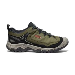 Men KEEN Shoes<Men'S Targhee Iv Waterproof Hiking Shoe | Dark Olive/Gold Flame