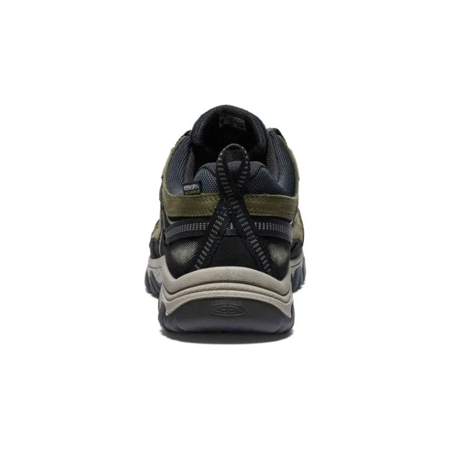 Men KEEN Shoes<Men'S Targhee Iv Waterproof Hiking Shoe | Dark Olive/Gold Flame