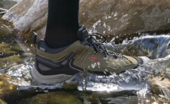 Men KEEN Shoes<Men'S Targhee Iv Waterproof Hiking Shoe | Dark Olive/Gold Flame