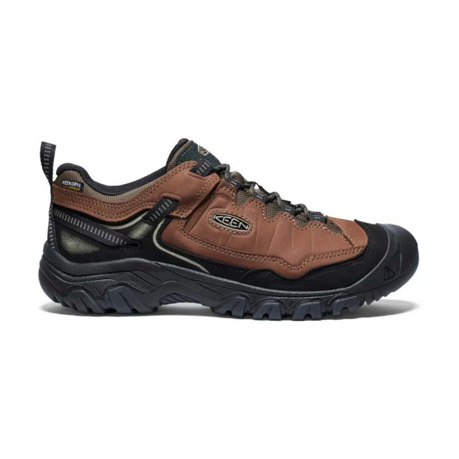 Men KEEN Shoes<Men'S Targhee Iv Waterproof Hiking Shoe | Bison/Black