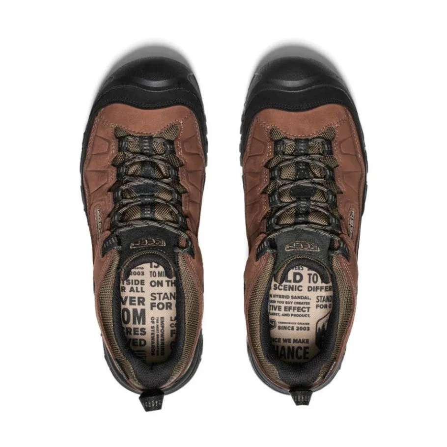 Men KEEN Shoes<Men'S Targhee Iv Waterproof Hiking Shoe | Bison/Black