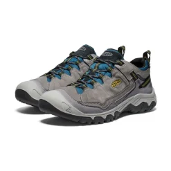Men KEEN Shoes<Men'S Targhee Iv Waterproof Hiking Shoe | Steel Grey/Antique Moss