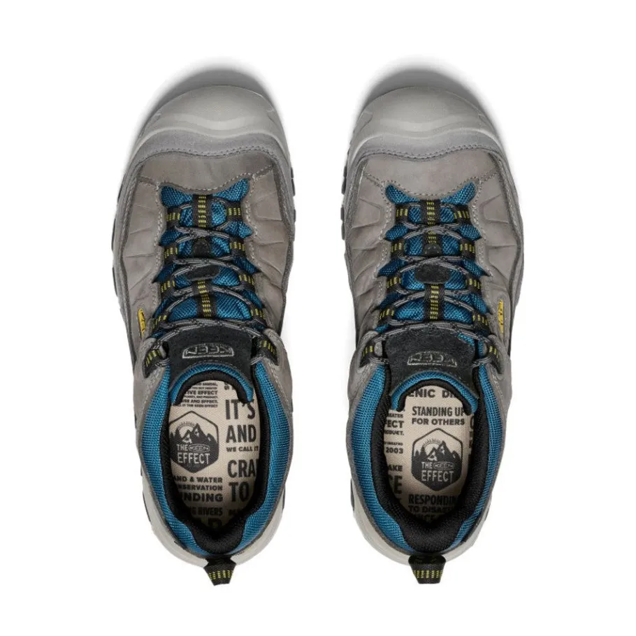 Men KEEN Shoes<Men'S Targhee Iv Waterproof Hiking Shoe | Steel Grey/Antique Moss