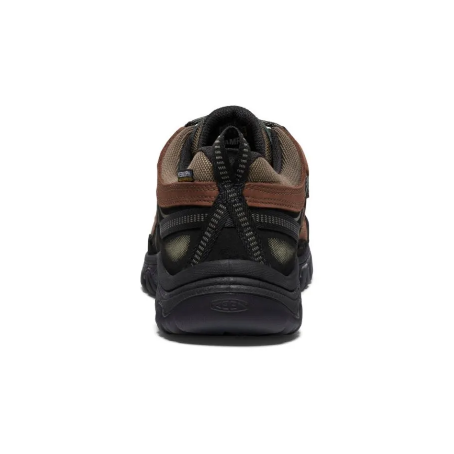 Men KEEN Shoes<Men'S Targhee Iv Wide Waterproof Hiking Shoe | Bison/Black