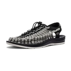 Men KEEN Sandals<Men'S Uneek Flat Cord Sneaker X Rfw | Black/Birch