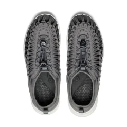 Men KEEN Sandals<Men'S Uneek O3 Sneaker Sandal | Steel Grey/Star White