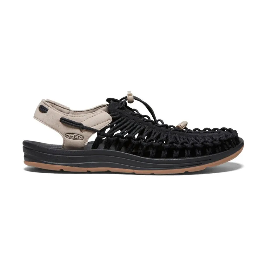Men KEEN Sandals<Men'S Uneek Sneaker | Black/Plaza Taupe