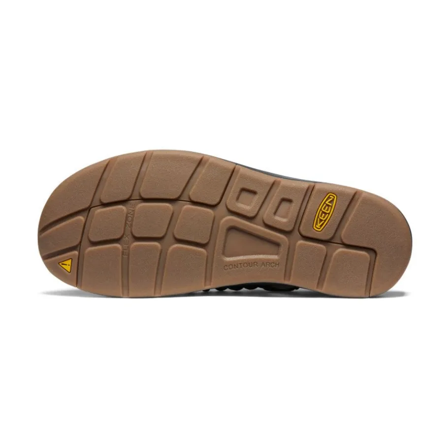 Men KEEN Sandals<Men'S Uneek Sneaker | Black/Plaza Taupe