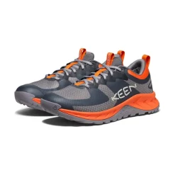 Men KEEN Shoes<Men'S Versacore Waterproof Shoe | Steel Grey/Scarlet Ibis
