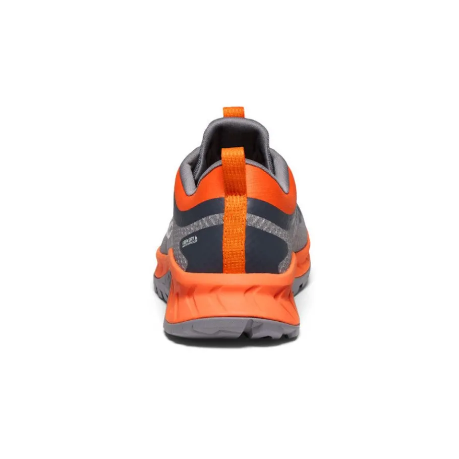 Men KEEN Shoes<Men'S Versacore Waterproof Shoe | Steel Grey/Scarlet Ibis