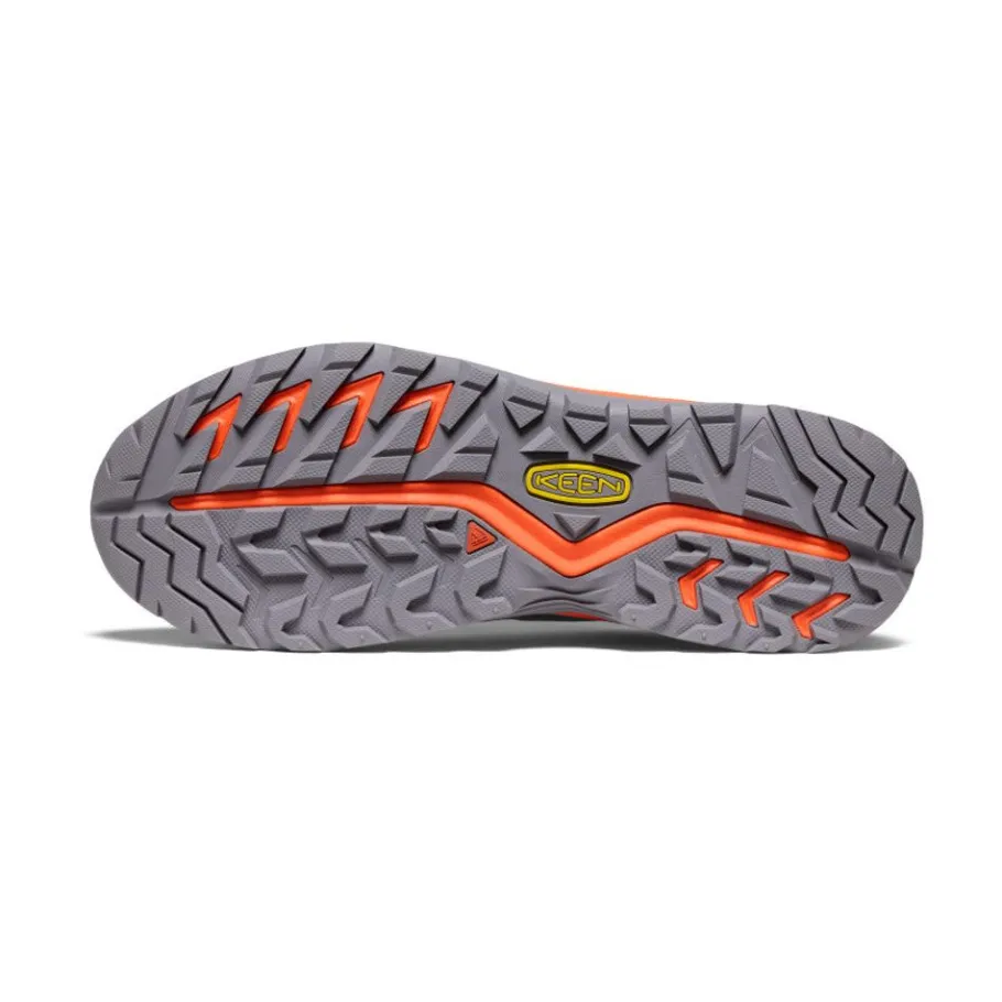 Men KEEN Shoes<Men'S Versacore Waterproof Shoe | Steel Grey/Scarlet Ibis
